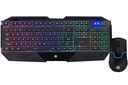 KIT GAMER COMBO TECLADO Y MOUSE HP GK1100