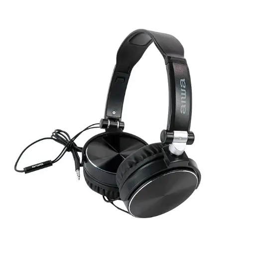 AUDÍFONOS ON-EAR AIWA AWX107 NEGRO