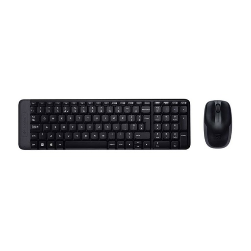 KIT TECLADO Y MOUSE INALAMBRICO LOGITECH MK220